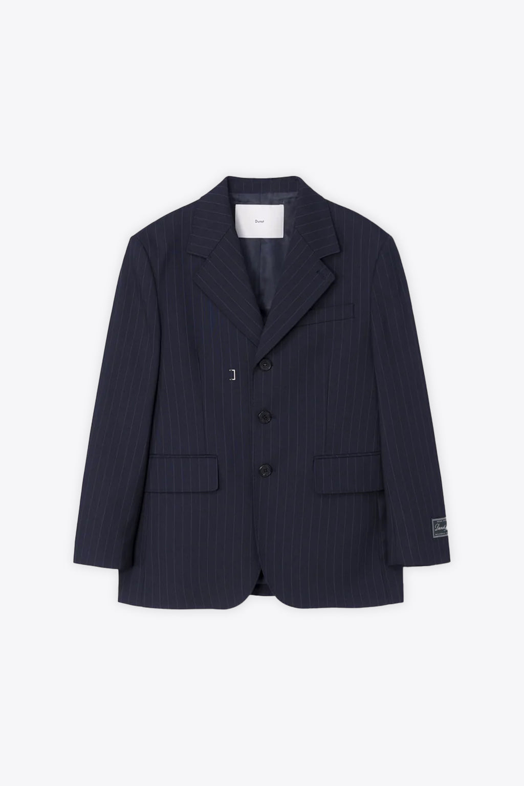 alt-image__Navy-blue-pinstriped-blazer---Unisex-Refined-Masculine-Blazer-