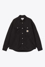 SELBY SHIRT JAC COTTON CANVAS-Nero 