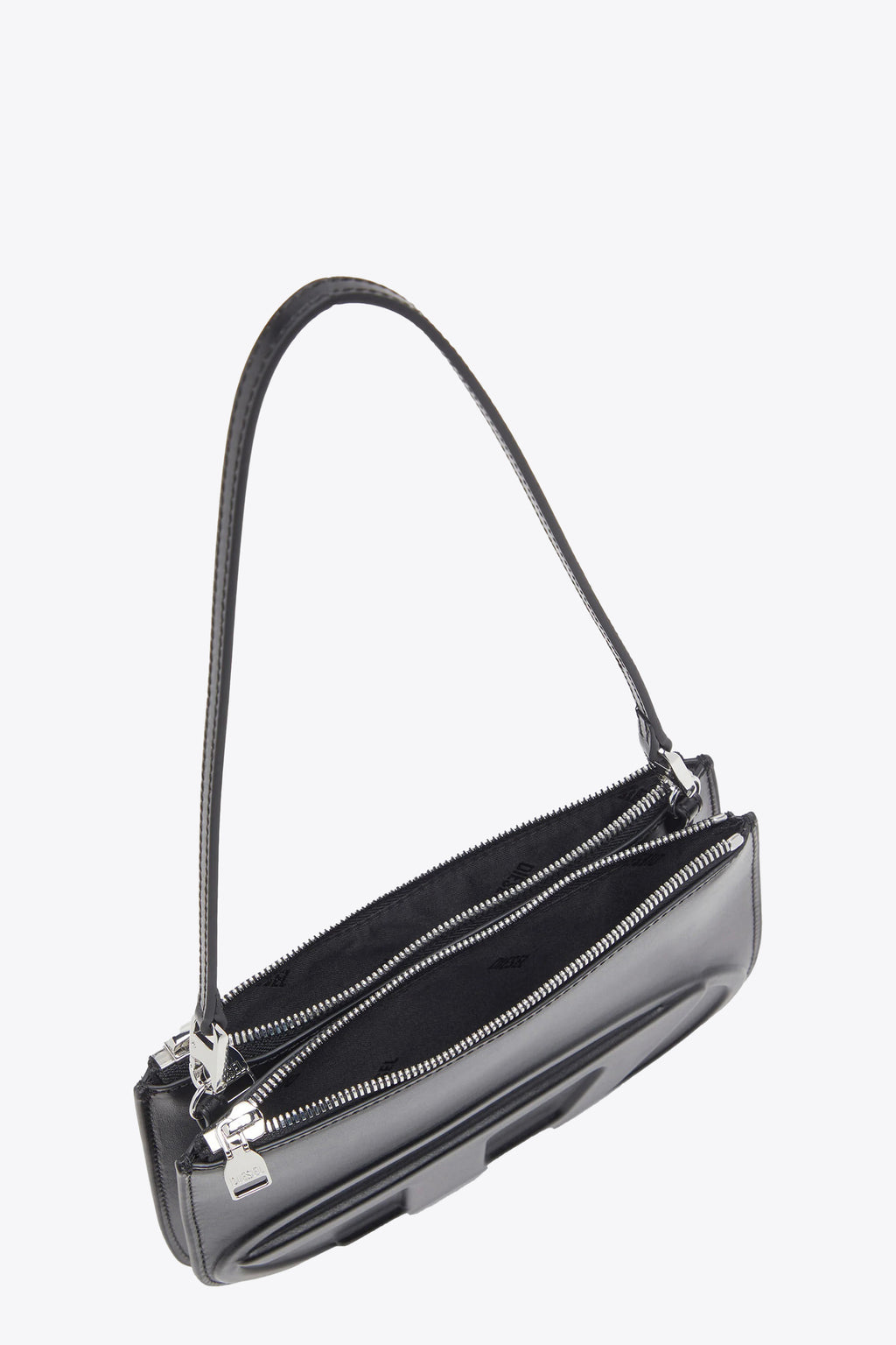 alt-image__Borsa-nera-in-pelle-con-logo-Oval-D---1DR-Twin