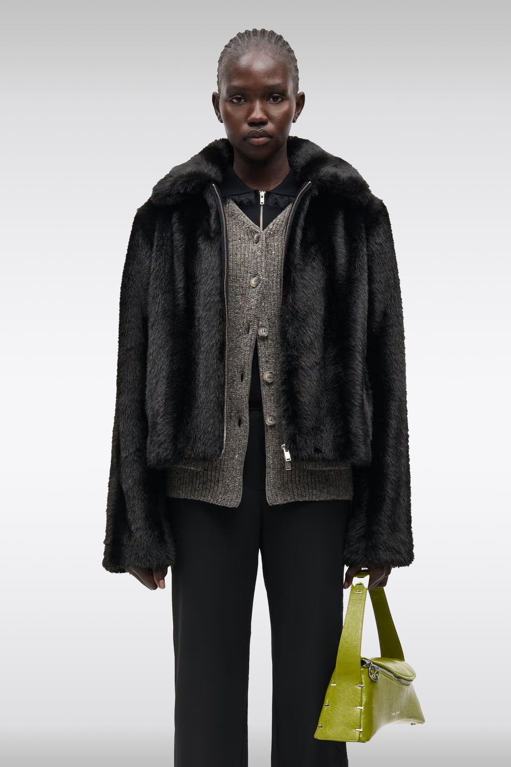 alt-image__Black-faux-fur-bomber-jacket-with-zip---Salyllo-Jacket