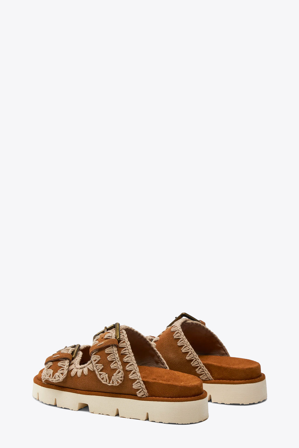 alt-image__Cognac-brown-suede-sandal-with-two-upper-straps-and-crochet-stitches---Bio-Sandal-Two-Buckles-
