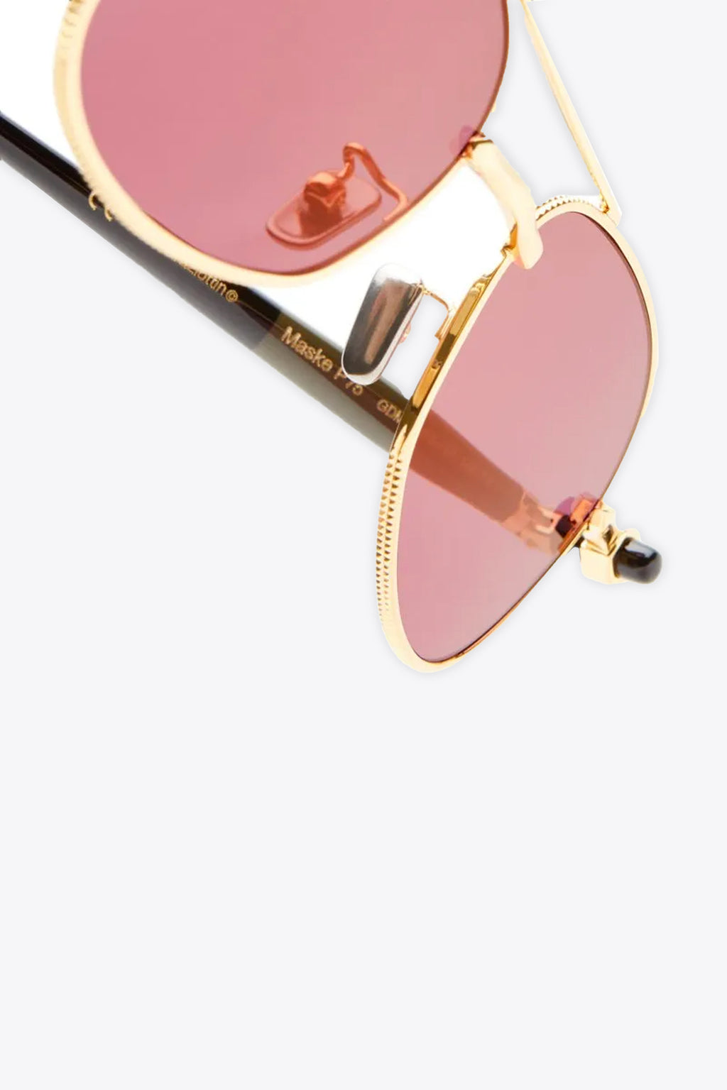alt-image__Occhiali-da-sole-aviatori-in-metallo-oro-con-lenti-rosa---P75