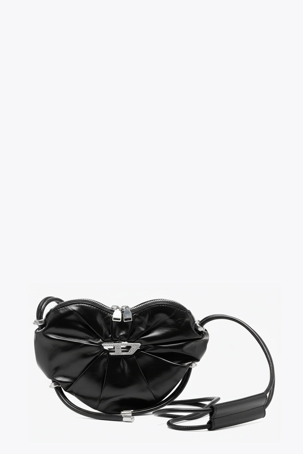 alt-image__Black-scrunched-leather-heart-shaped-bag---Scrunch-D-Heart
