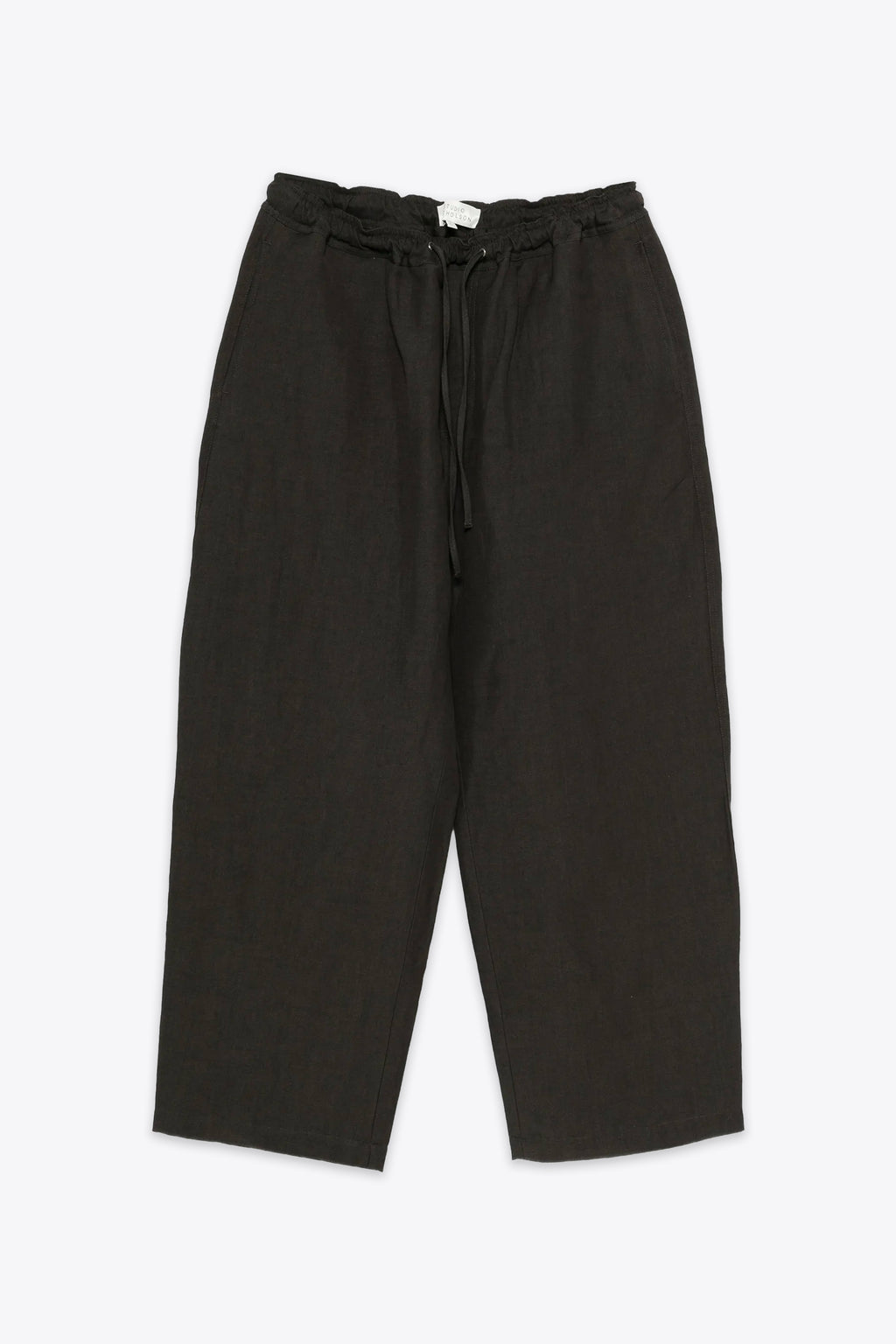 alt-image__Pantalone-in-misto-lino-marrone-loose-fit---Sonny