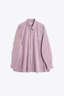 Camicia button-down in cotone lilla - Borrowed BD shirt 