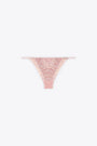 Slip in nylon rosa con logo Oval D in metallo - Punchy GFT 