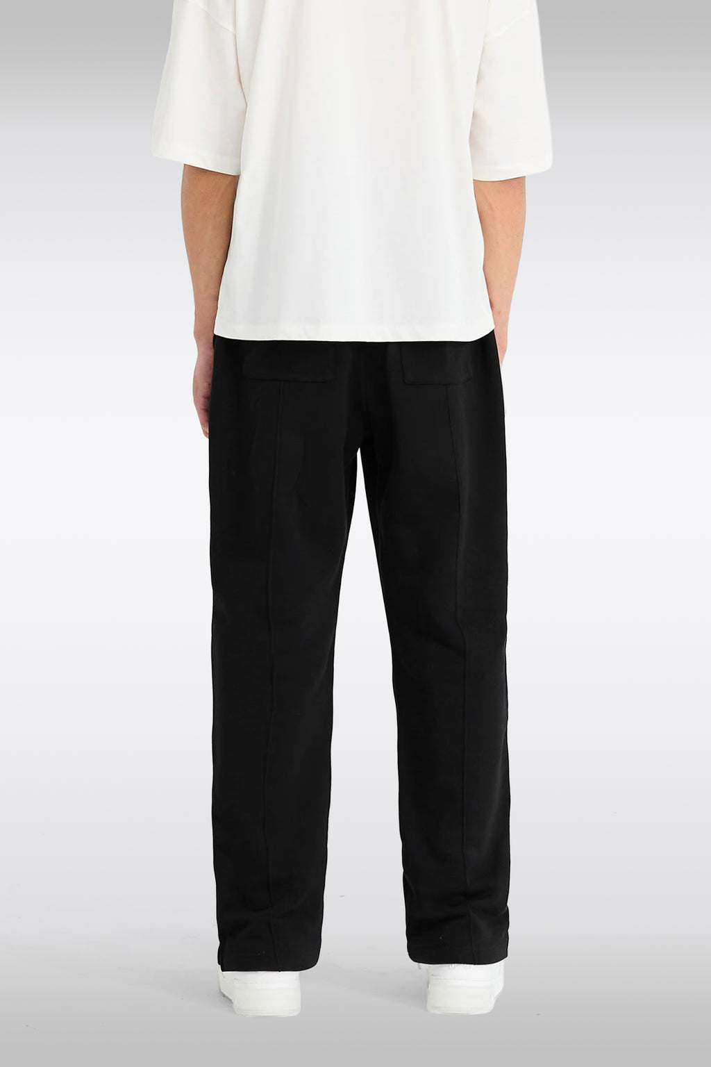 alt-image__Pantalone-nero-in-felpa-relaxed-fit---Initial-Sweatpants