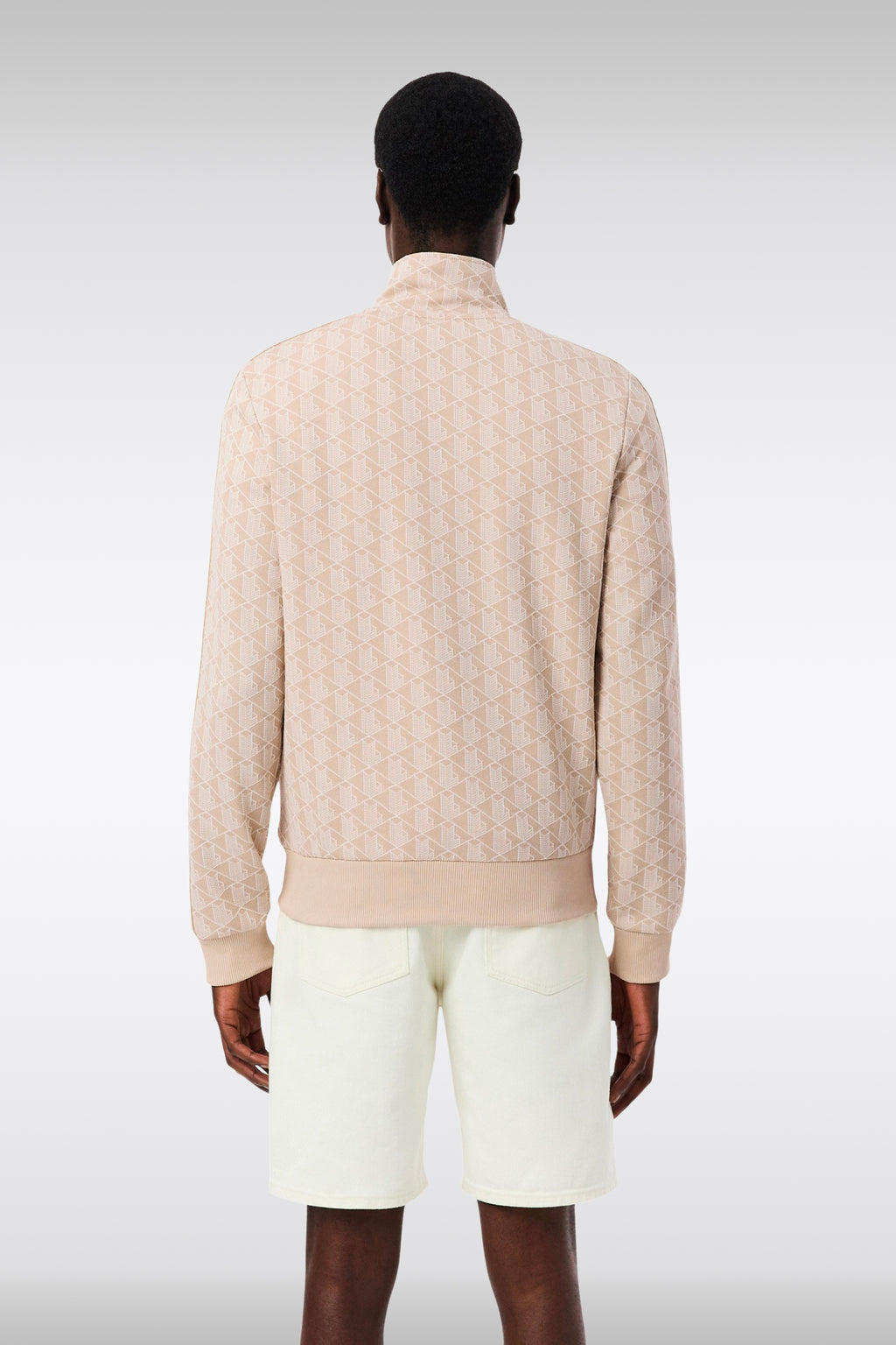 alt-image__Felpa-beige-con-zip-e-motivo-jacquard-monogram