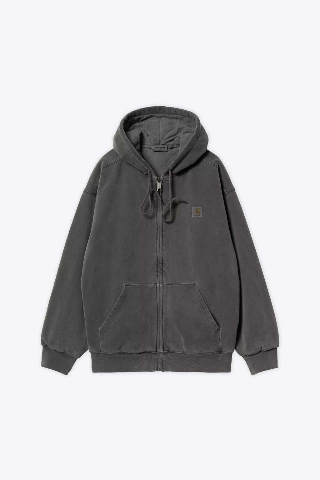 alt-image__Felpa-nera-in-cotone-con-cappuccio-e-zip---Hooded-Vista-Jacket
