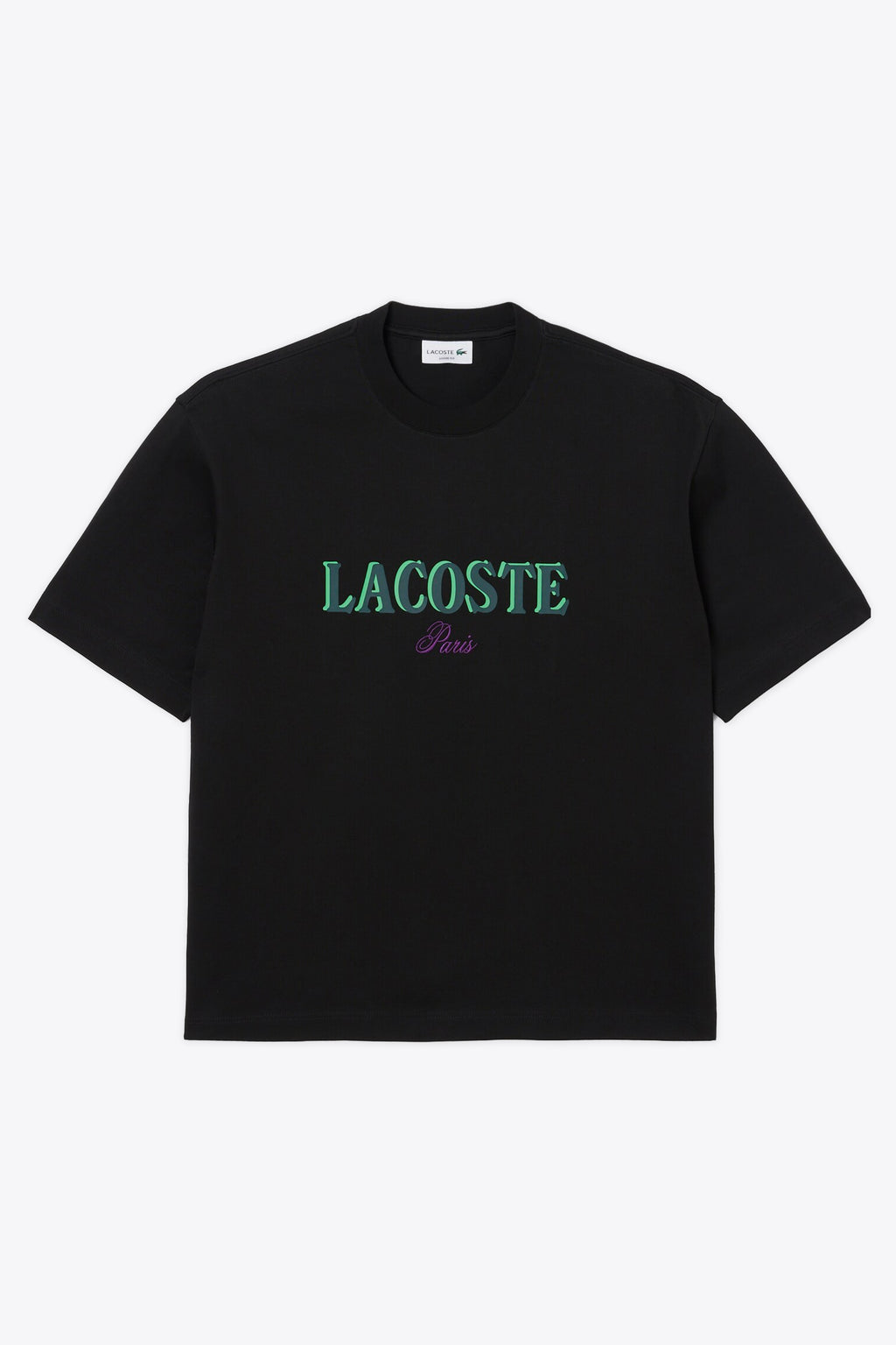 alt-image__Black-cotton-t-shirt-with-multicolour-logo-print