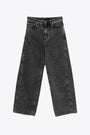 Jeans baggy grigio con effetto marmorizzato - Pappas Club Pant 