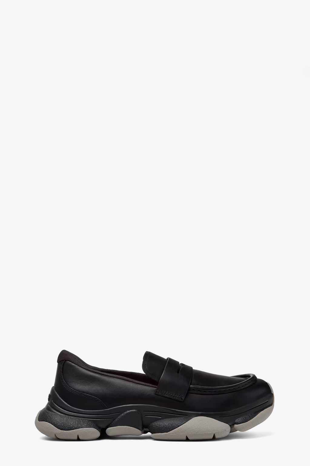 alt-image__Mocassino-nero-in-pelle-con-suola-da-sneaker---Karst-2