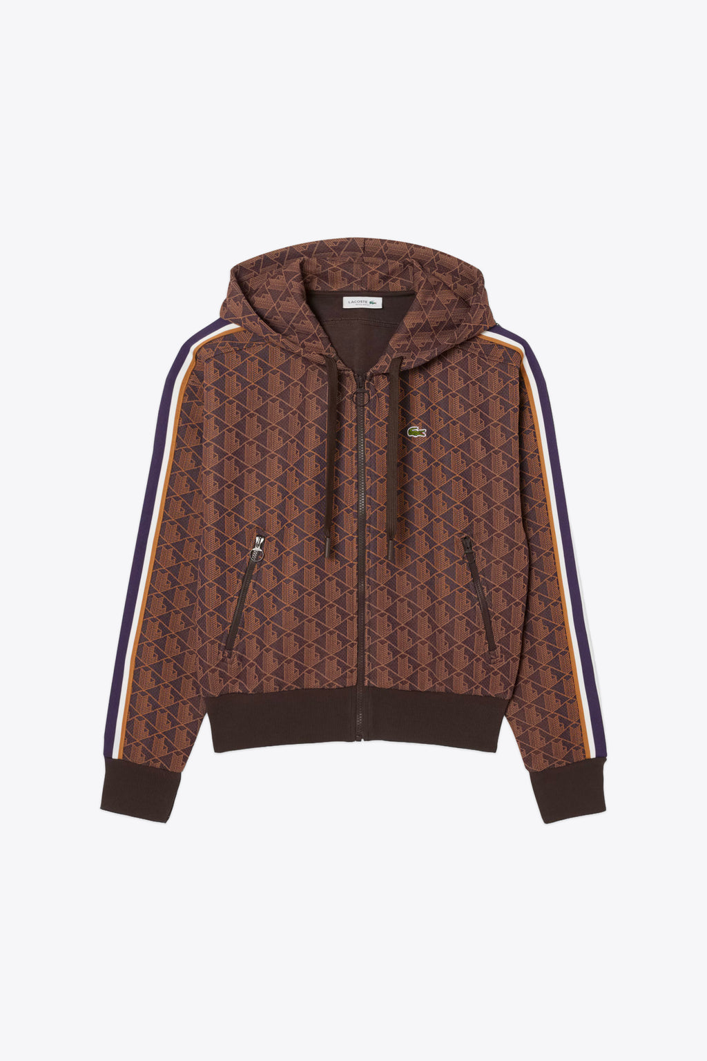 alt-image__Felpa-con-motivo-jacquard-monogram-viola-e-arancione-con-zip