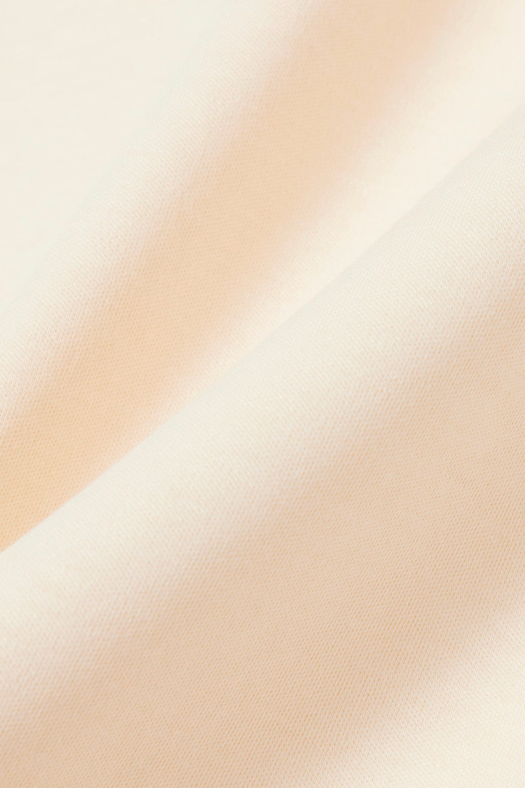 alt-image__T-shirt-in-cotone-color-panna-con-logo-ricamato-al-petto-tono-su-tono