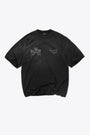 HAND DRAWN THOROUGHBRED DOGS T-SHIRT-Nero 