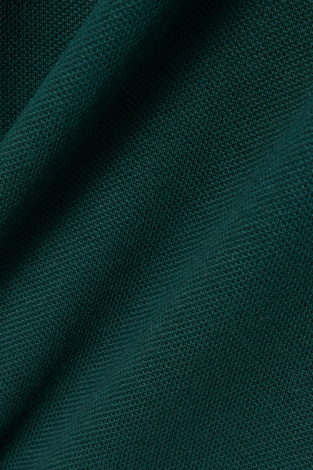 alt-image__Dark-green-piquè-cotton-polo-shirt-with-short-sleeves