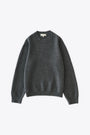 Pullover relaxed fit in misto cashmere grigio - Moray 