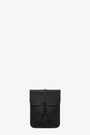Zaino unisex piccolo in pvc nero impermeabile - Backpack Micro 