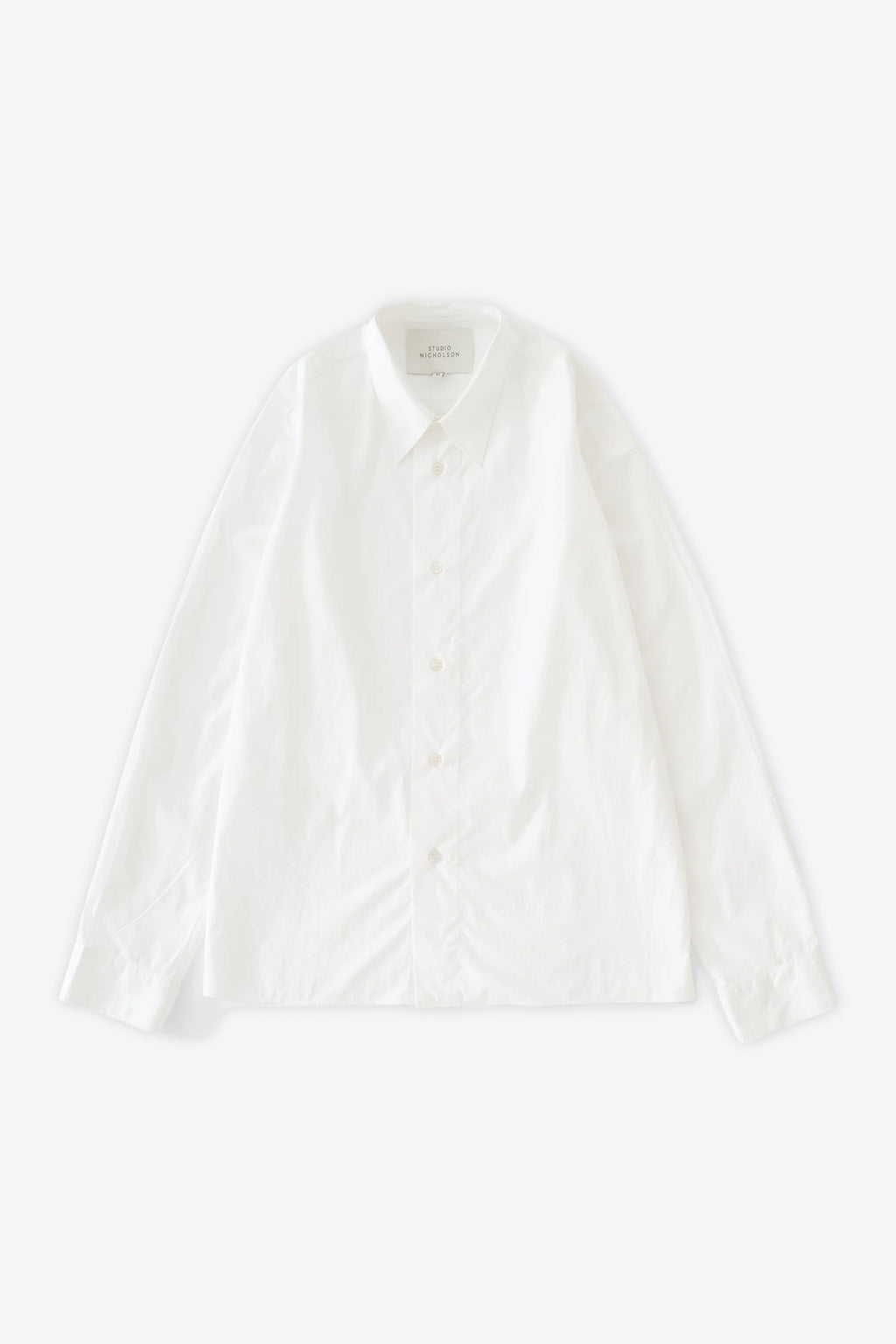 alt-image__Camicia-bianca-boxy-in-popeline-di-cotone---Hal-Shirt