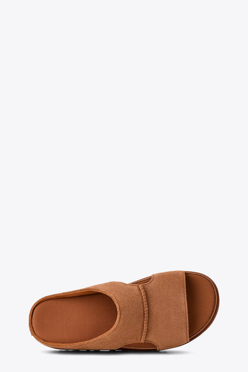 alt-image__Ciabatta-in-suede-color-cammello-con-suola-platform---Goldenstar-Hi-Cutout-Slide
