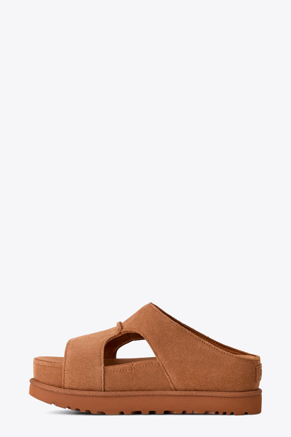 alt-image__Ciabatta-in-suede-color-cammello-con-suola-platform---Goldenstar-Hi-Cutout-Slide