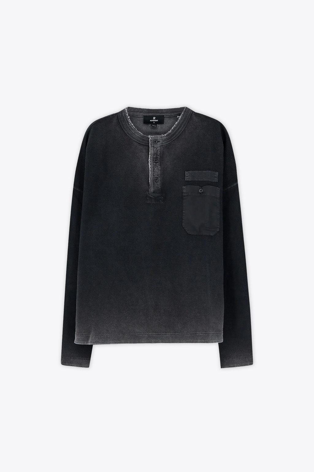 alt-image__Vintage-black-waffle-henley-sweatshirt---Henley-Sweat