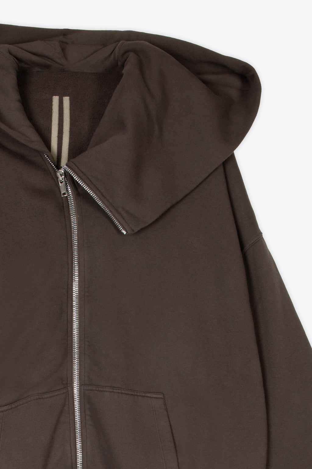 alt-image__Felpa-oversize-in-cotone-marrone-con-zip---Megamountain
