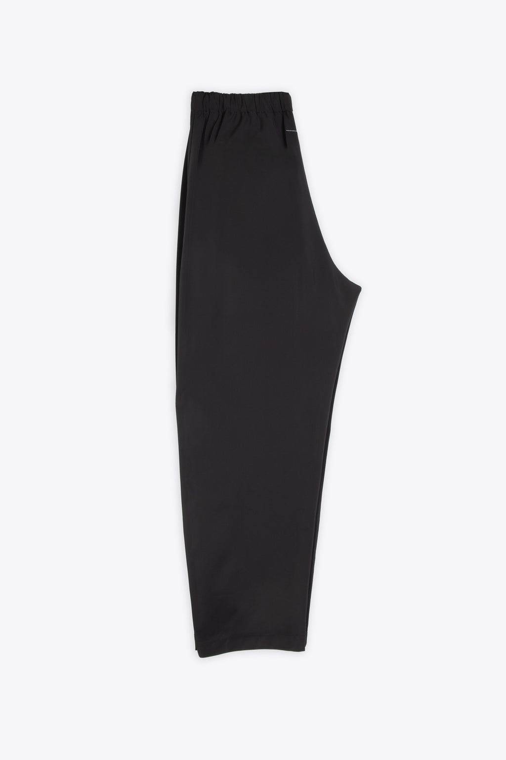 alt-image__Pantalone-in-tessuto-tecnico-nero-con-elastico-in-vita