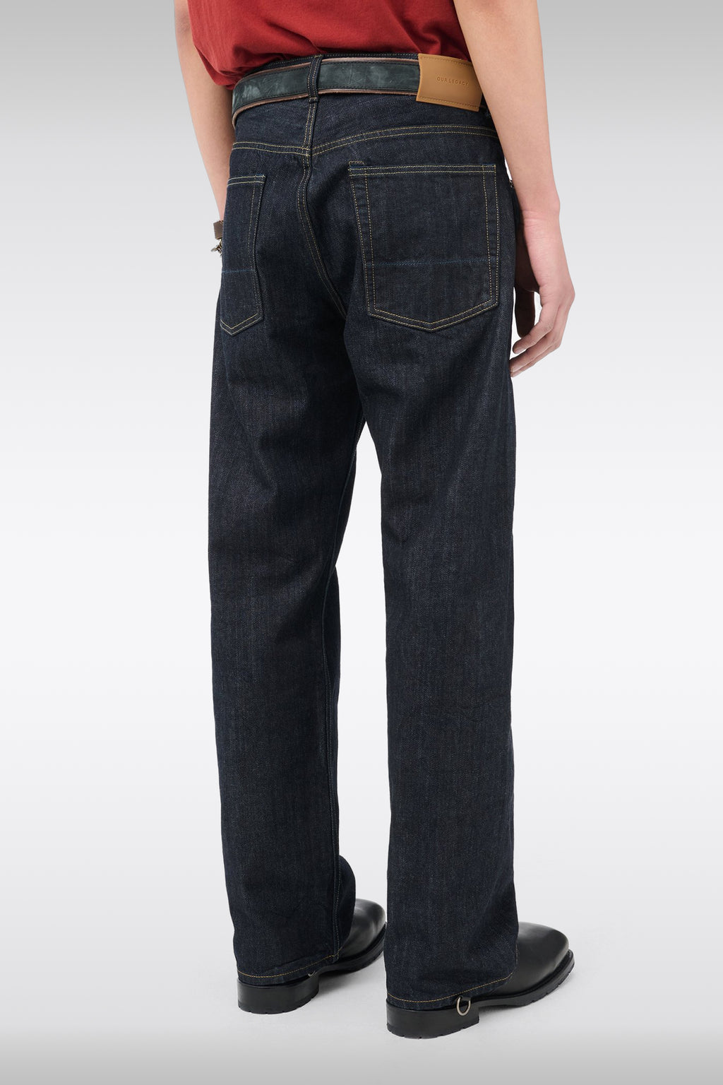 alt-image__Jeans-5-tasche-in-denim-blu-scuro---Third-Cut