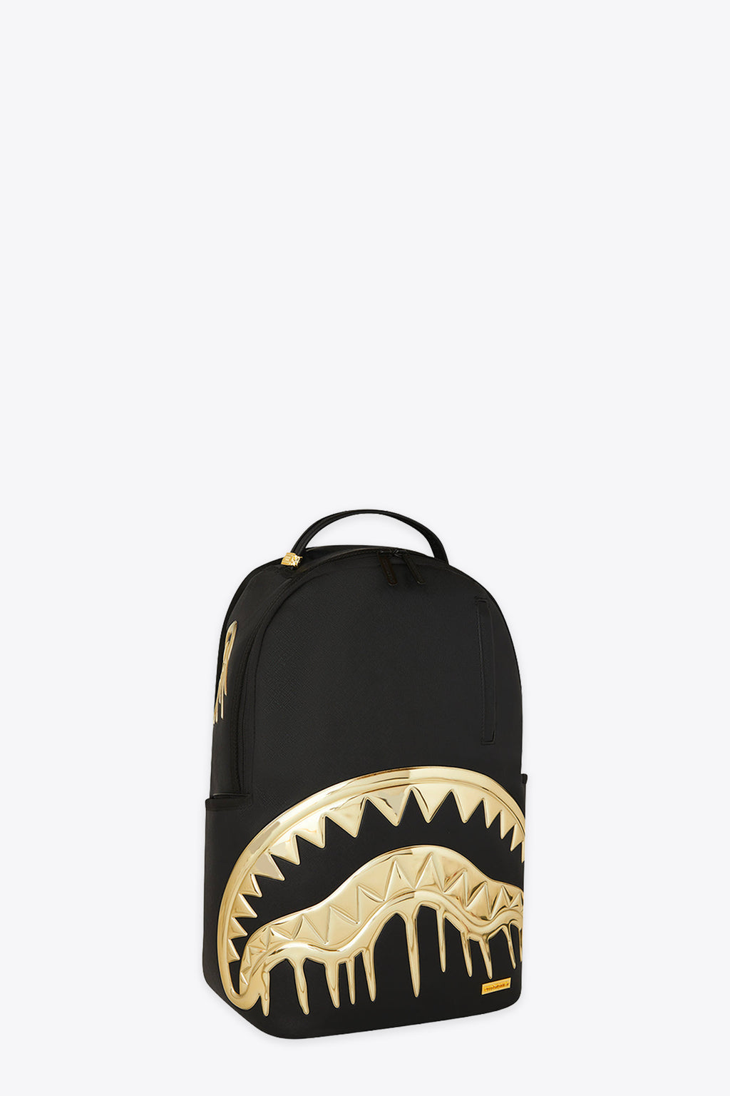 alt-image__Zaino-in-pvc-nero-con-bocca-shark-color-oro---Gold-And-Dangerous-Backpack