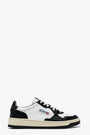 White and black leather low sneaker - Medalist 