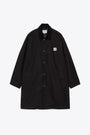 Cappotto nero in canvas con imbottitura leggera - Webster Coat 