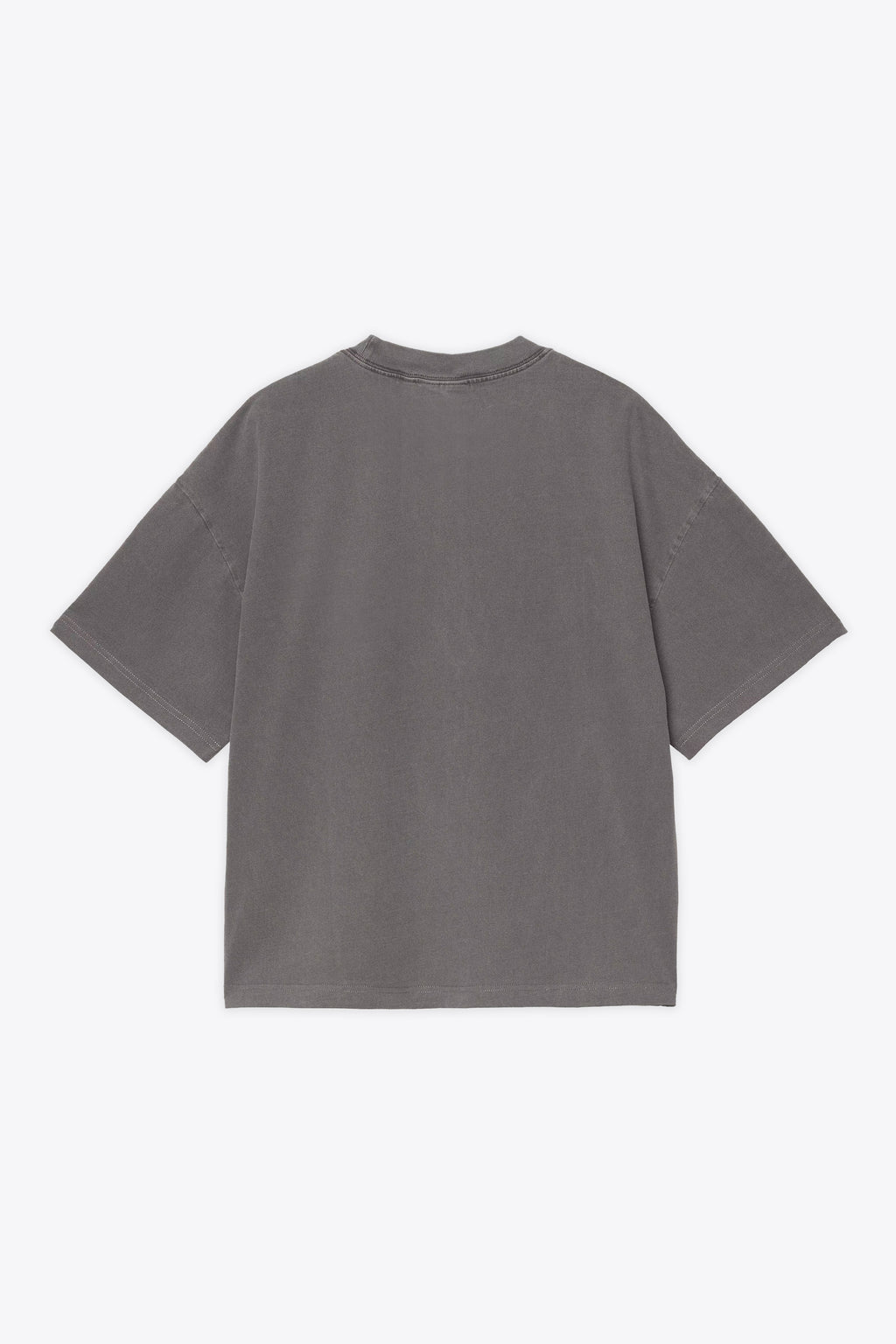 alt-image__T-shirt-grigia-in-cotone-tinto-in-capo-boxy-fit---S/S-Benton-T-Shirt