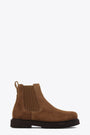 Stivaletto Chelsea in pelle scamosciata marrone - Highwood Slip On 