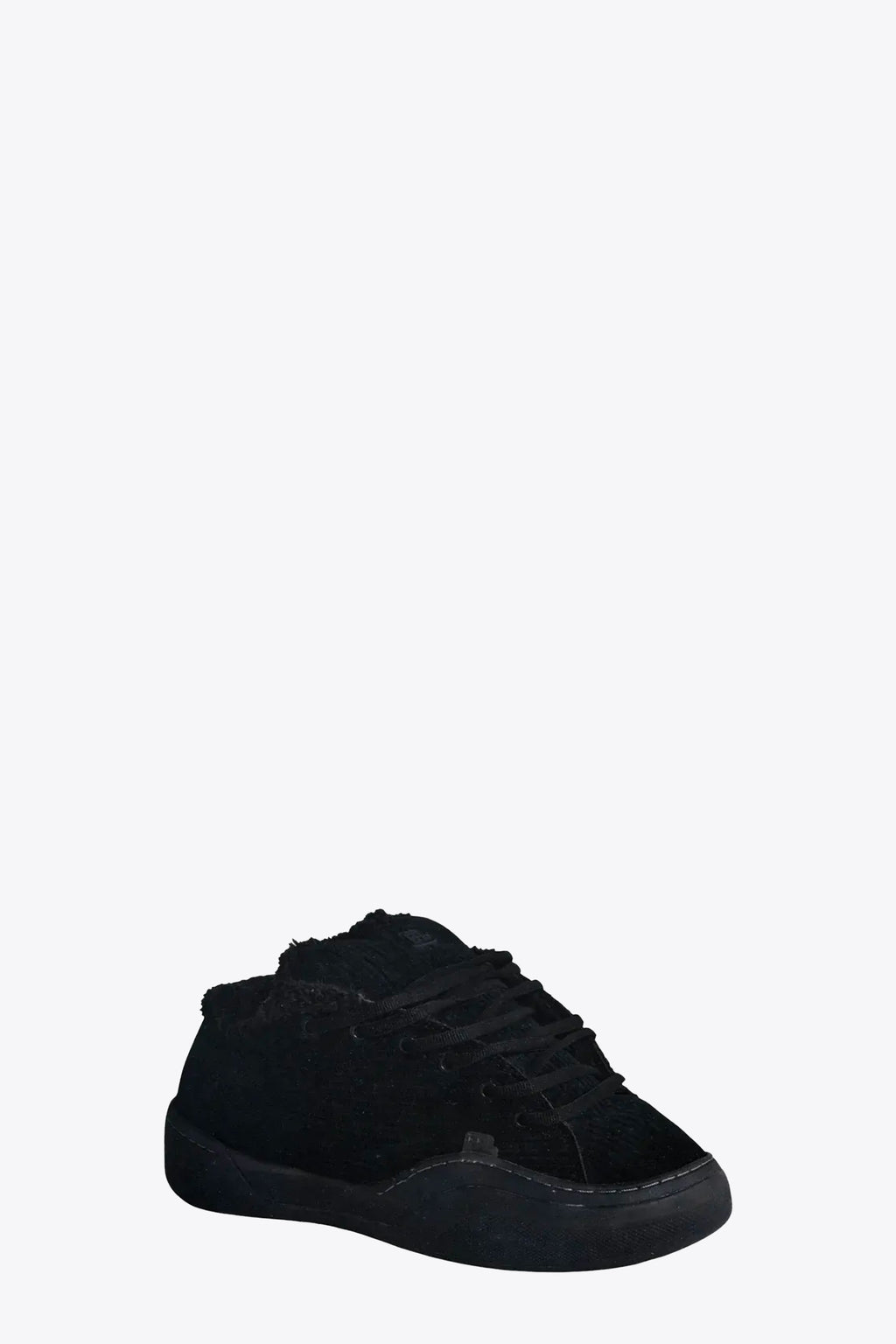 alt-image__Sneaker-bassa-nera-in-velluto-a-coste---Unisex-Corduroy-Vamp-Sneaker