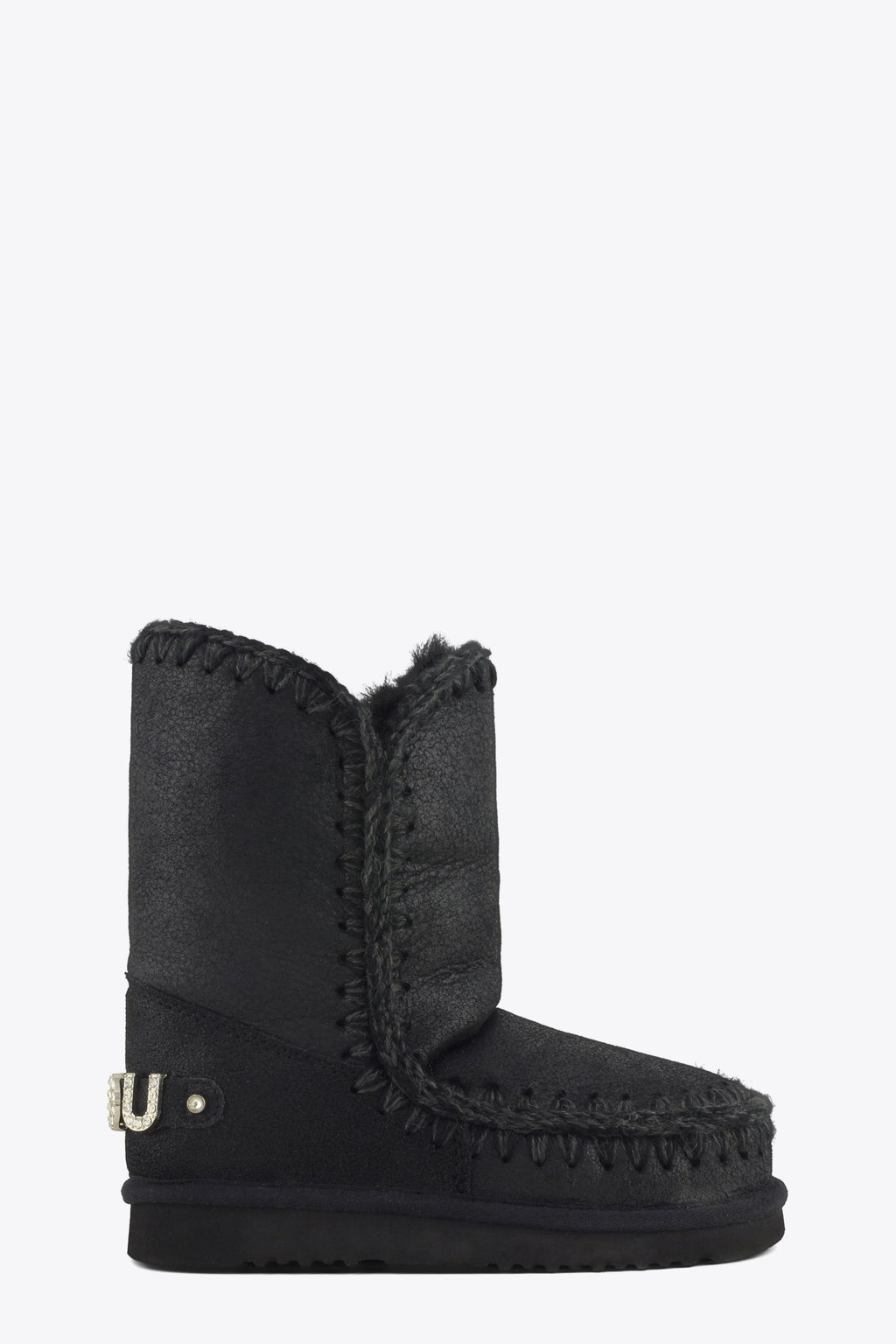 alt-image__Stivaletto-slip-on-in-montone-nero-con-logo-in-strass---Eskimo-24-Rhinestones-Logo