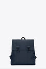 Borsa squadrata in PU impermeabile blu navy - MSN Bag 
