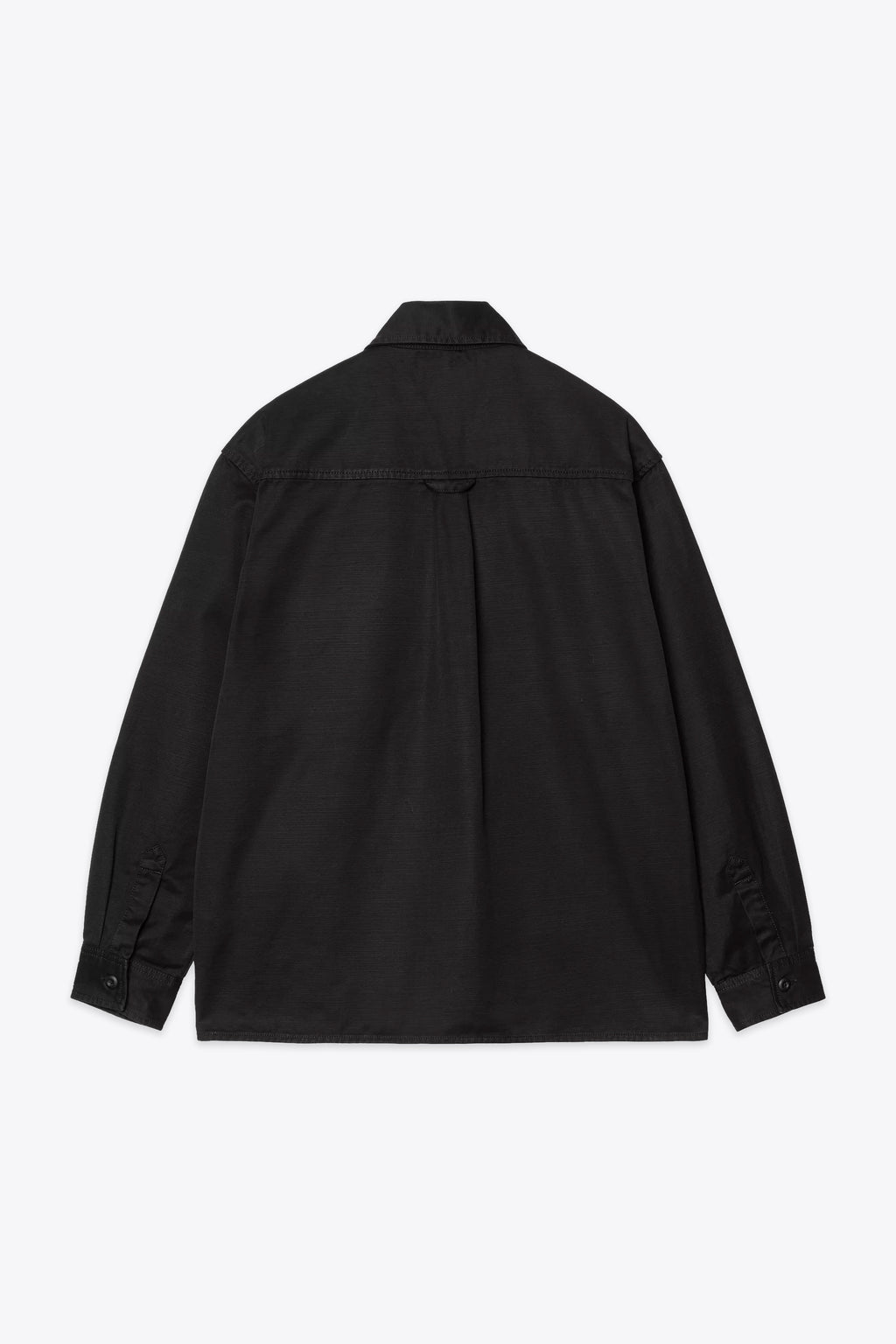 alt-image__Overshirt-nera-in-twill-di-cotone-con-tasche-al-petto---Kelly-Shirt-Jac