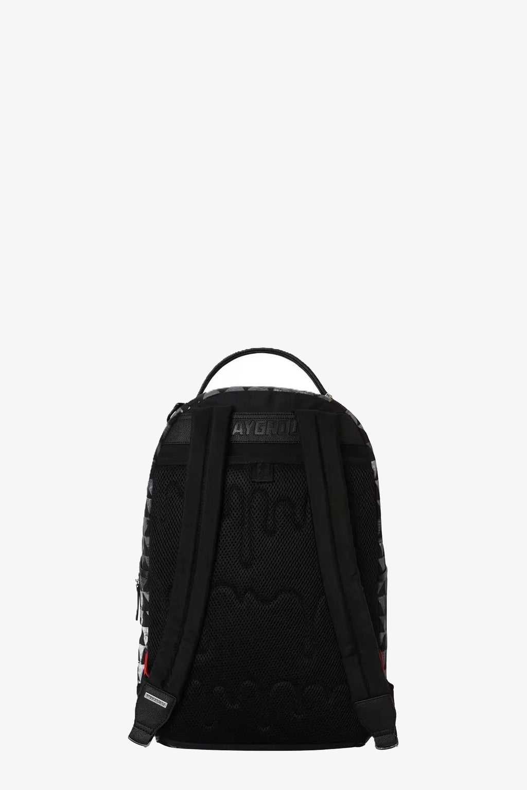 alt-image__Black-and-grey-triangle-pattern-printed-pvc-backpack---Kahuku-Nuho-Mano-Backpack