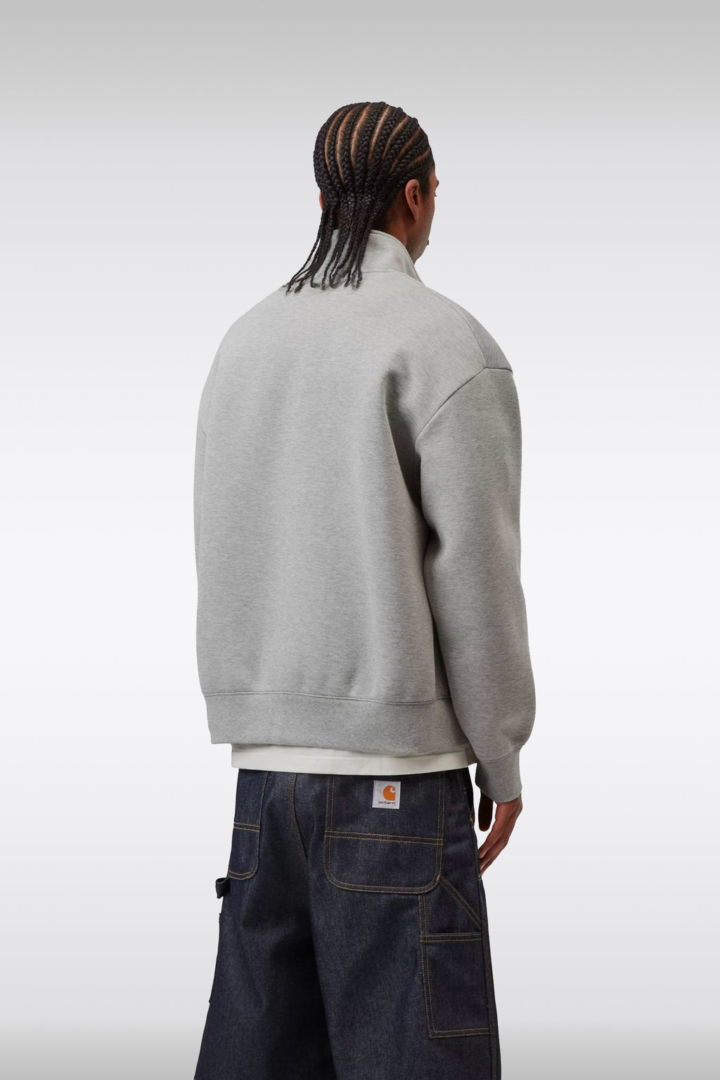 alt-image__Grey-cotton-balloon-fit-sweat-jacket---Alda-Zip-Sweat-Jacket