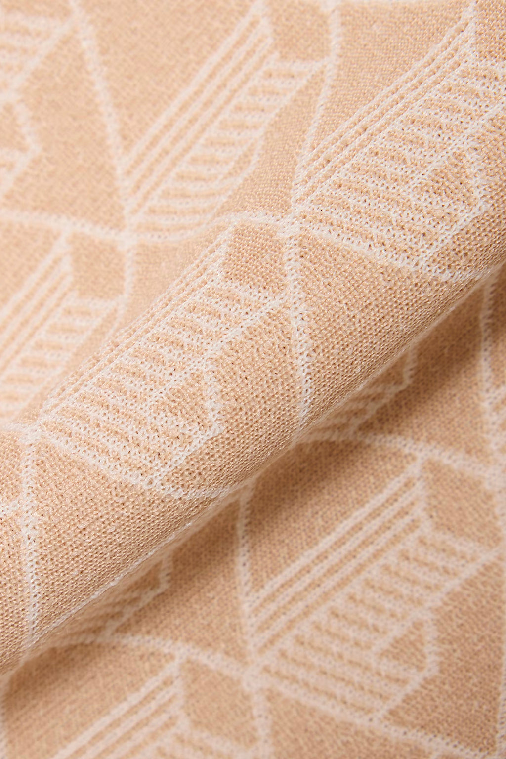 alt-image__T-shirt-beige-con-motivo-jacquard-monogram