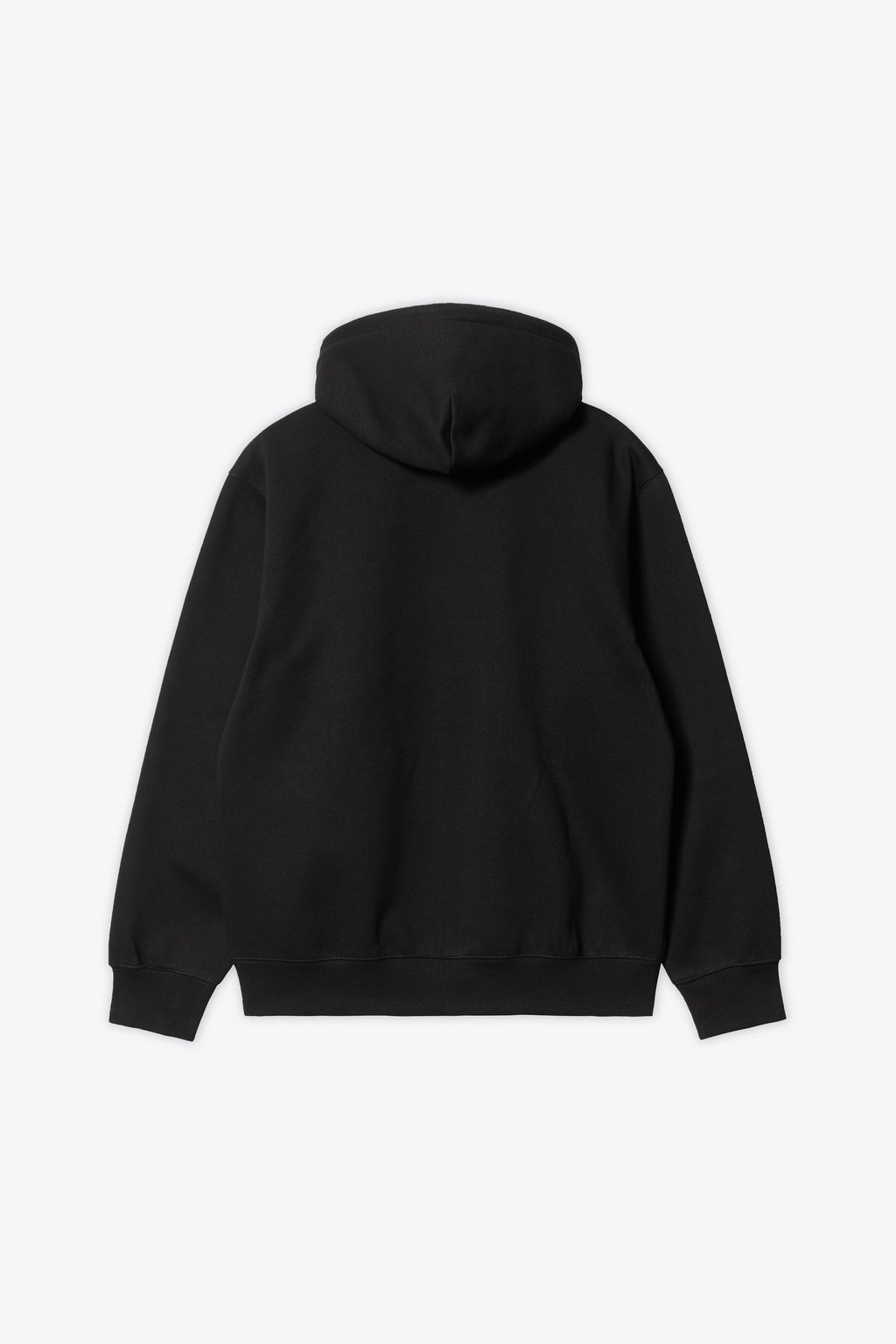 alt-image__Felpa-nera-con-maxi-logo-ricamato-al-petto---Hooded-Carhartt-Sweatshirt