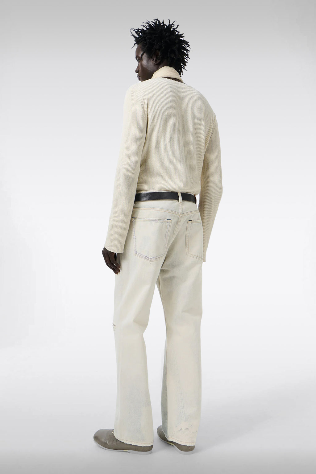 alt-image__Jeans-relaxed-fit-in-denim-bianco-con-stampa-digitale---Third-Cut