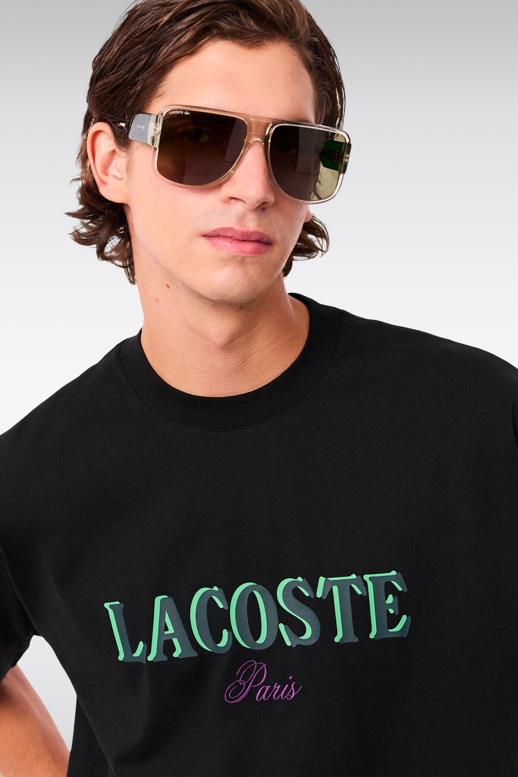 alt-image__Black-cotton-t-shirt-with-multicolour-logo-print