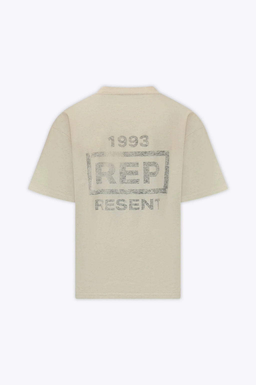 alt-image__T-shirt-in-cotone-lavato-panna-con-stampa-al-petto-e-sul-retro---Resent-T-shirt