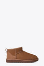 Light brown suede slip-on ankle boot - Classic Ultra Mini  