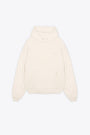 Felpa in cotone panna con logo al petto e sul retro - Represent Owners Club Hoodie 