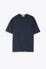 Dark blue lightweight cotton t-shirt 