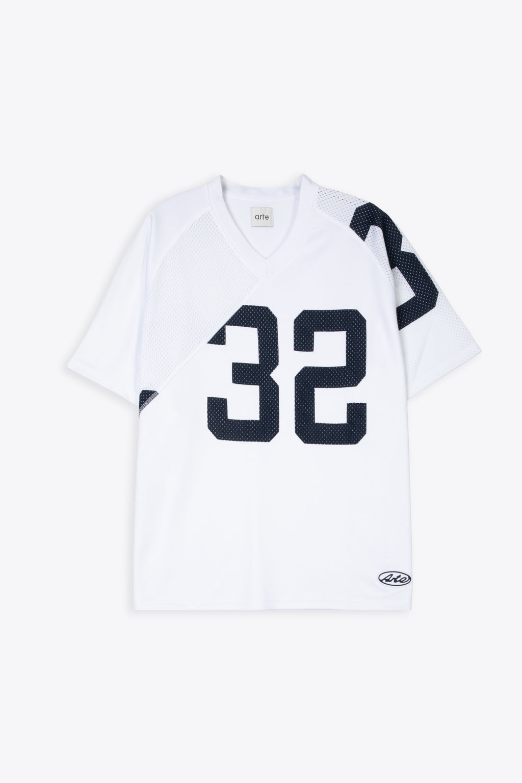 alt-image__T-shirt-bianca-in-acetato-e-mesh-con-design-a-pannelli---32-Jersey