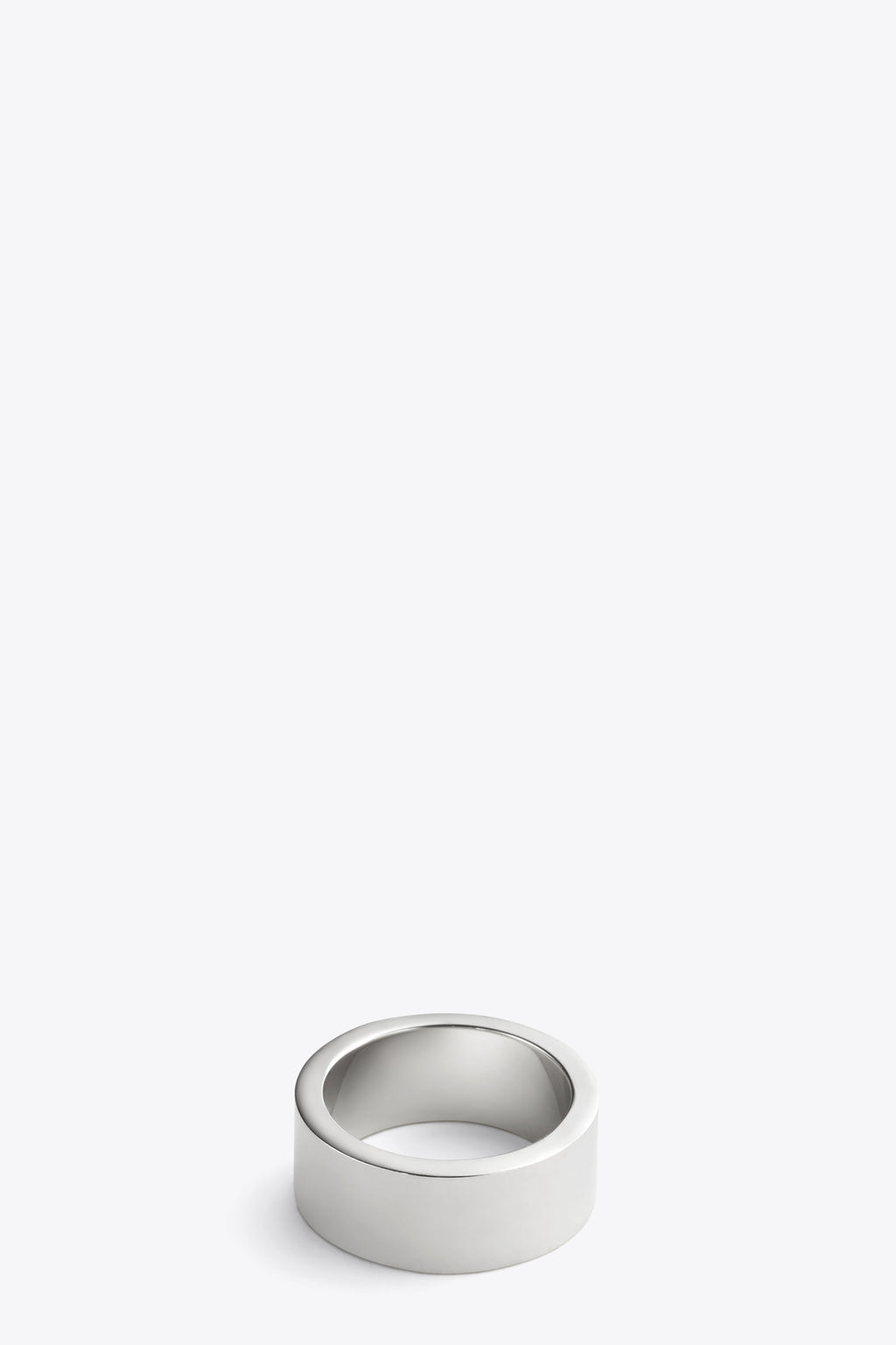 alt-image__Silver-tone-brass-wide-band-ring-with-numerical-logo